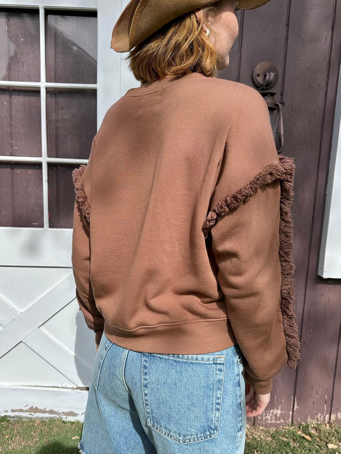 Jesse Fringe Sweatshirt