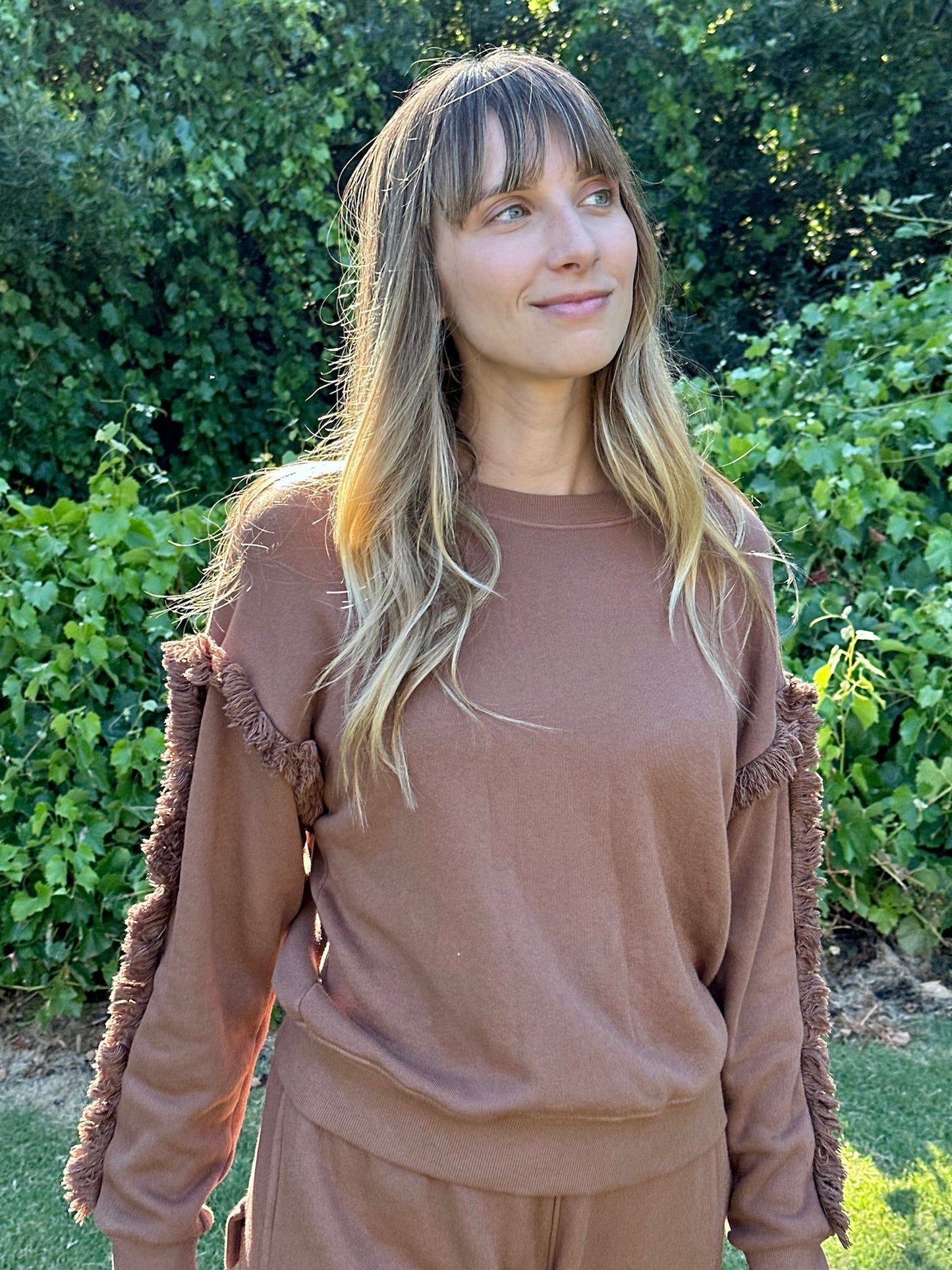Jesse Fringe Sweatshirt