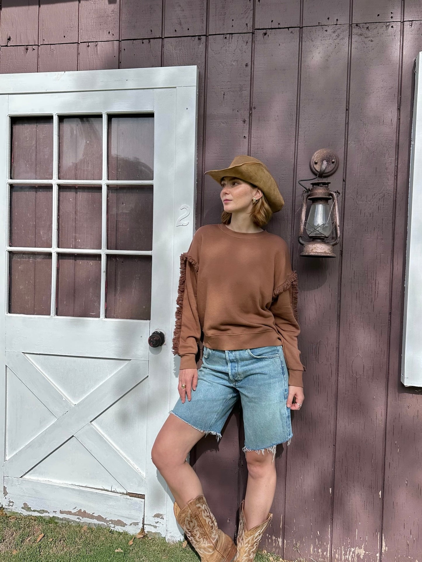 Jesse Fringe Sweatshirt