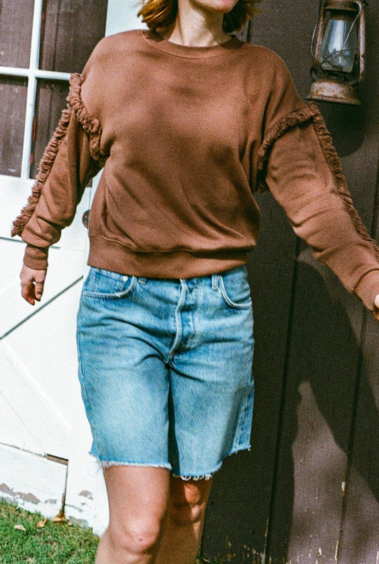 Jesse Fringe Sweatshirt