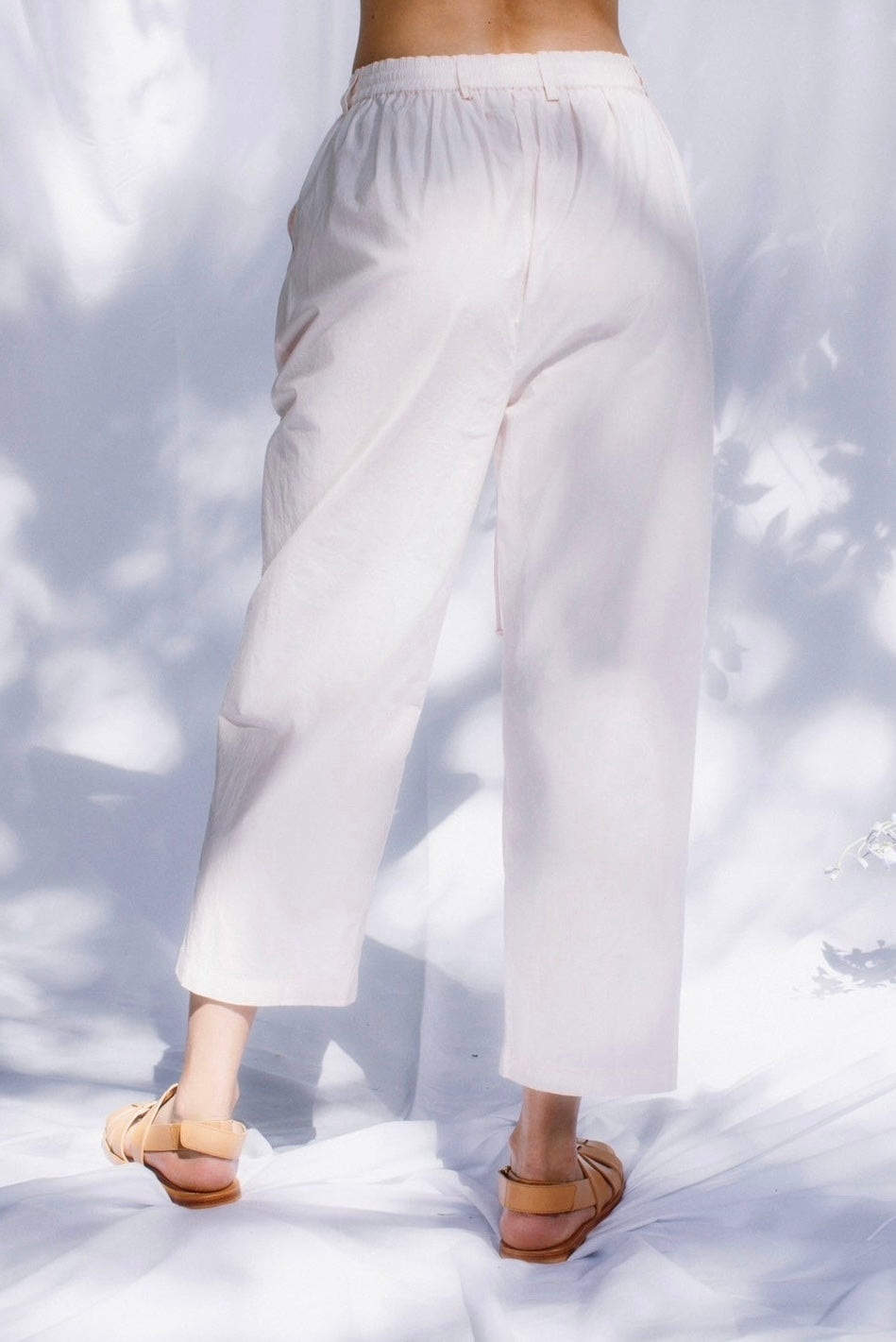 Poplin Drawstring Pant