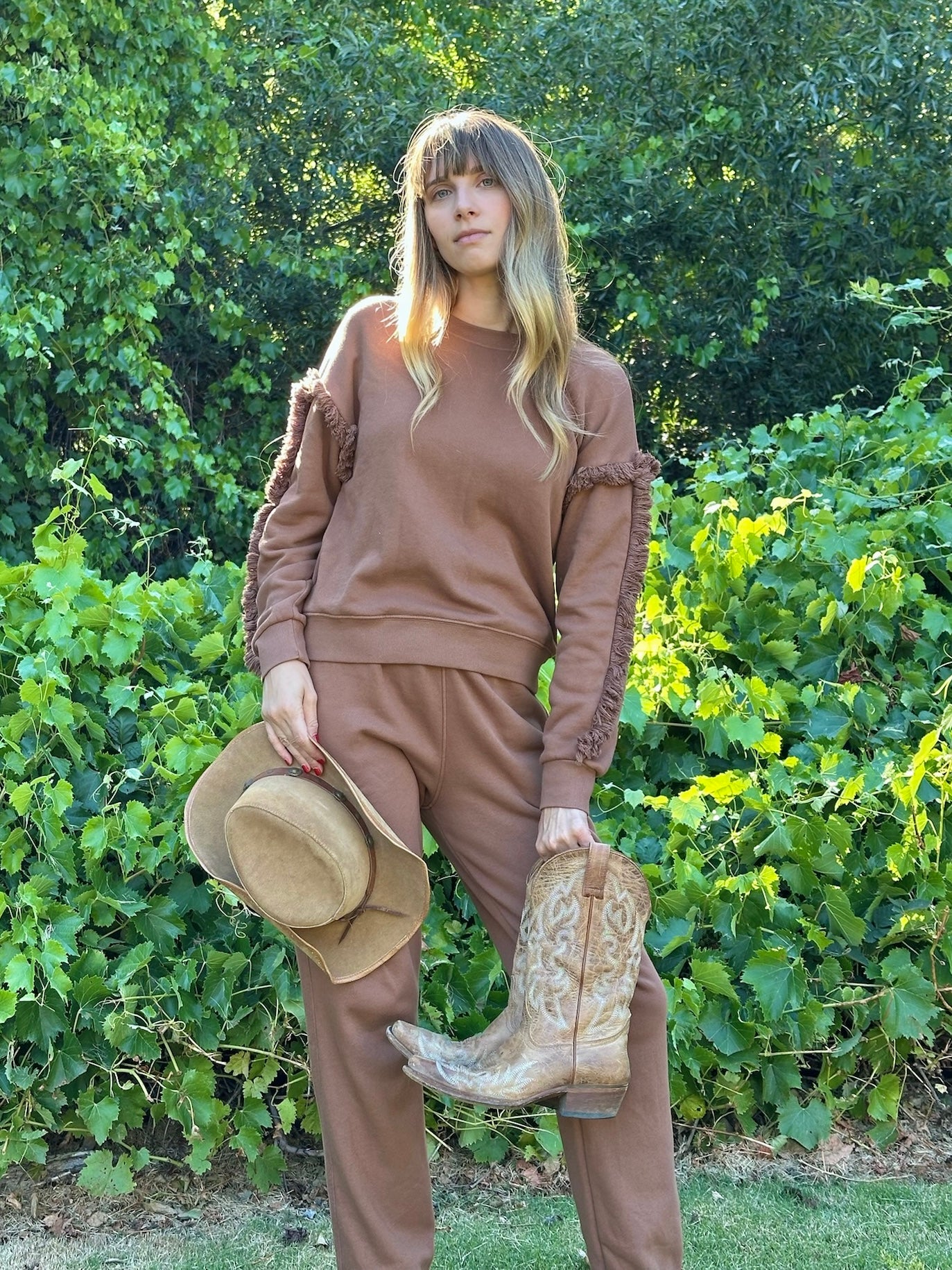 Jesse Fringe Sweatshirt