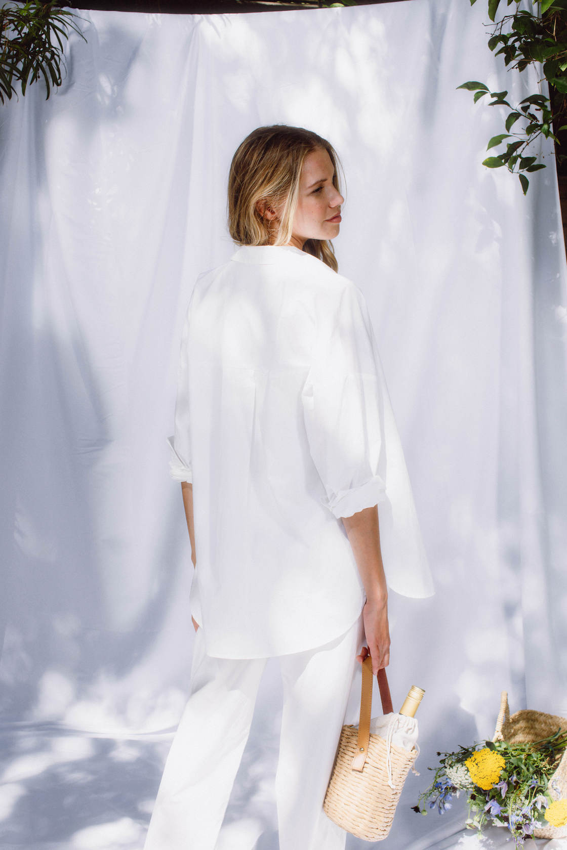 Poplin Button Down Shirt