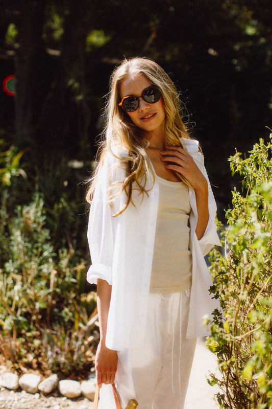 Poplin Button Down Shirt