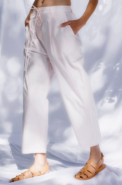 Poplin Drawstring Pant