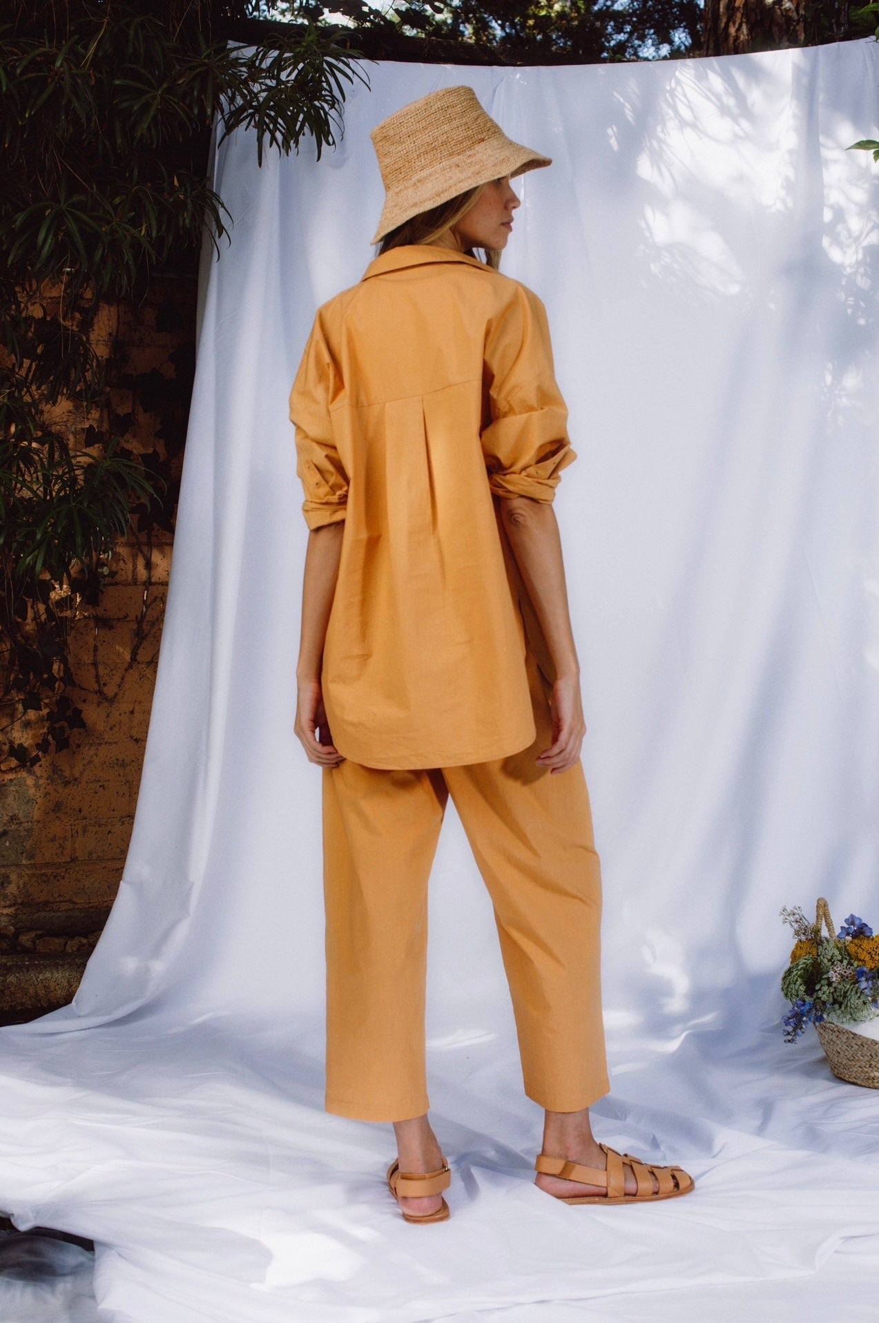 Poplin Button Down Shirt