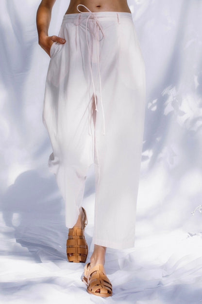 Poplin Drawstring Pant