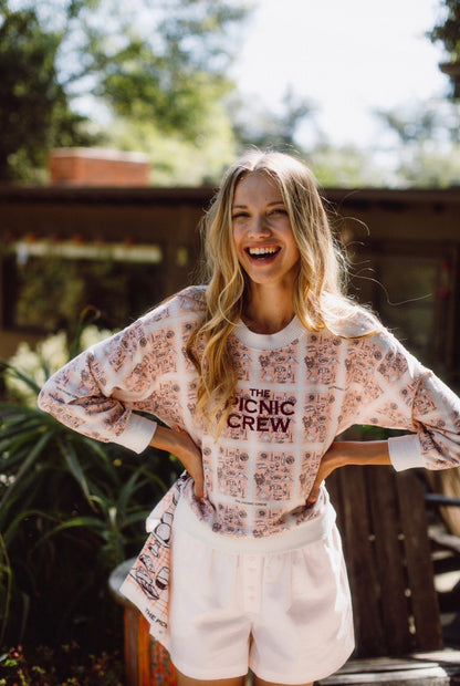 "Picnic Crew" Cozy Top