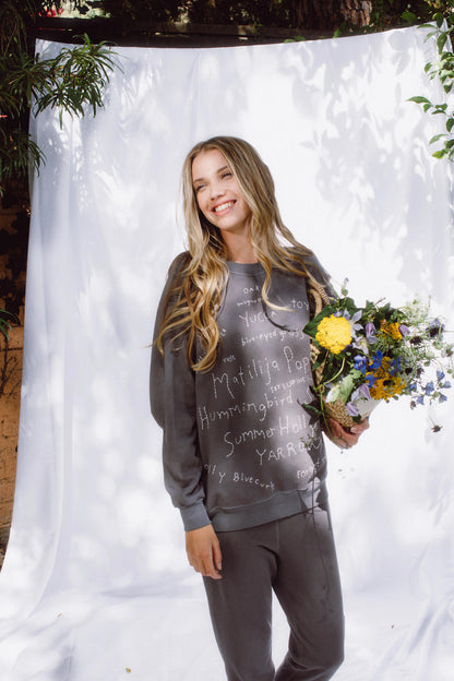 Embroidered Academy Sweatshirt