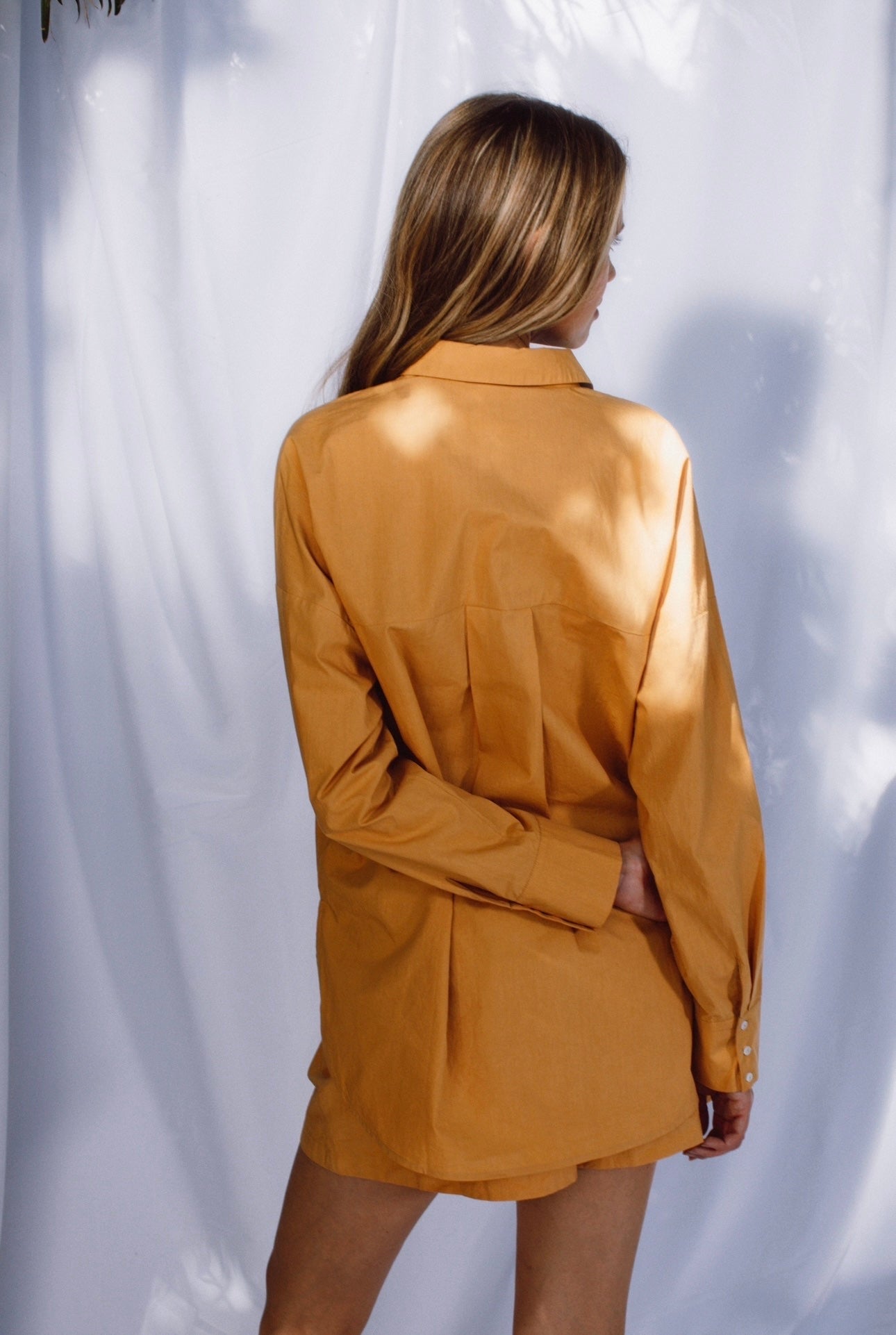 Poplin Button Down Shirt