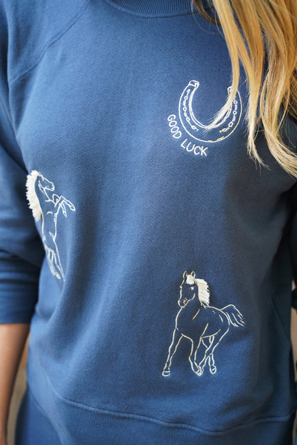 Embroidered Favorite Sweatshirt