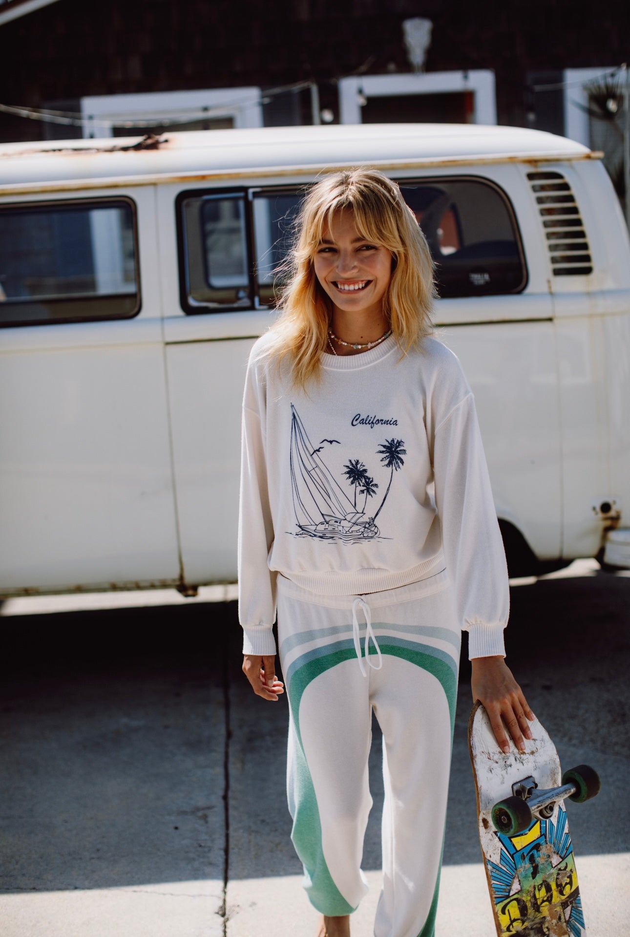 Sailing California Cozy Top