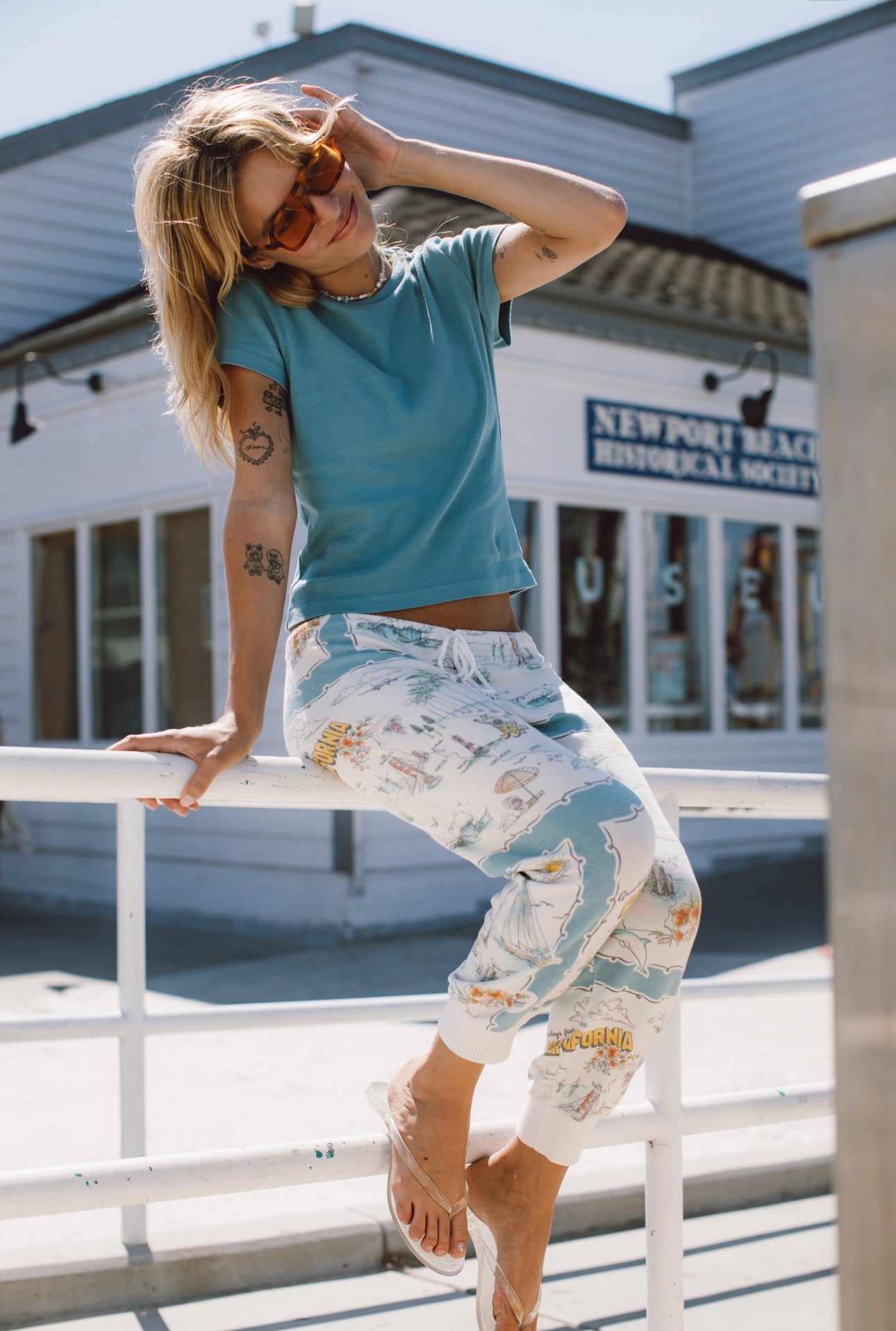 Wish You Were Here Cozy Pants