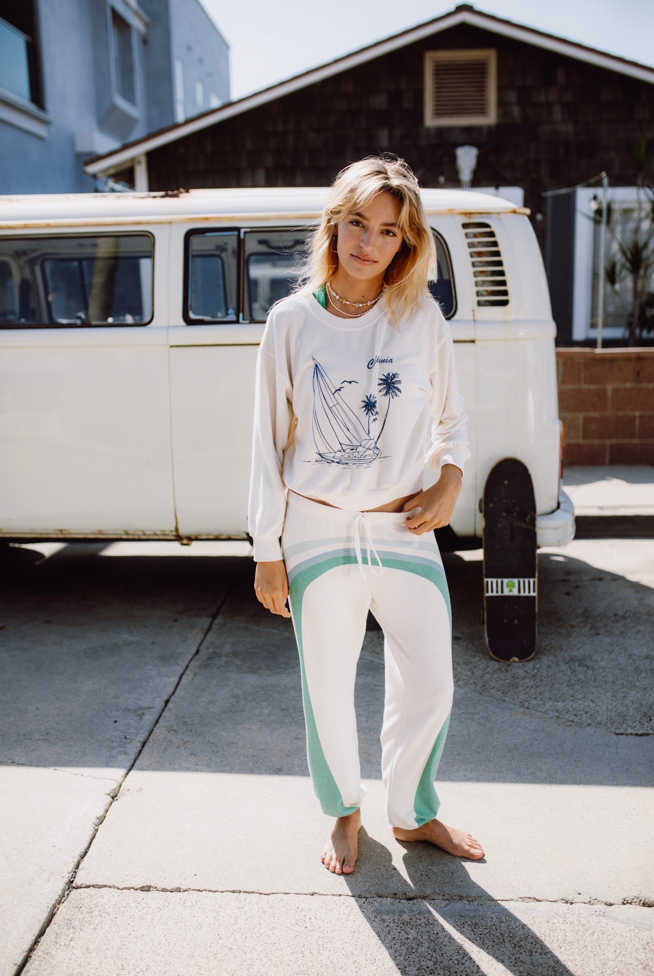 Sailing California Cozy Top