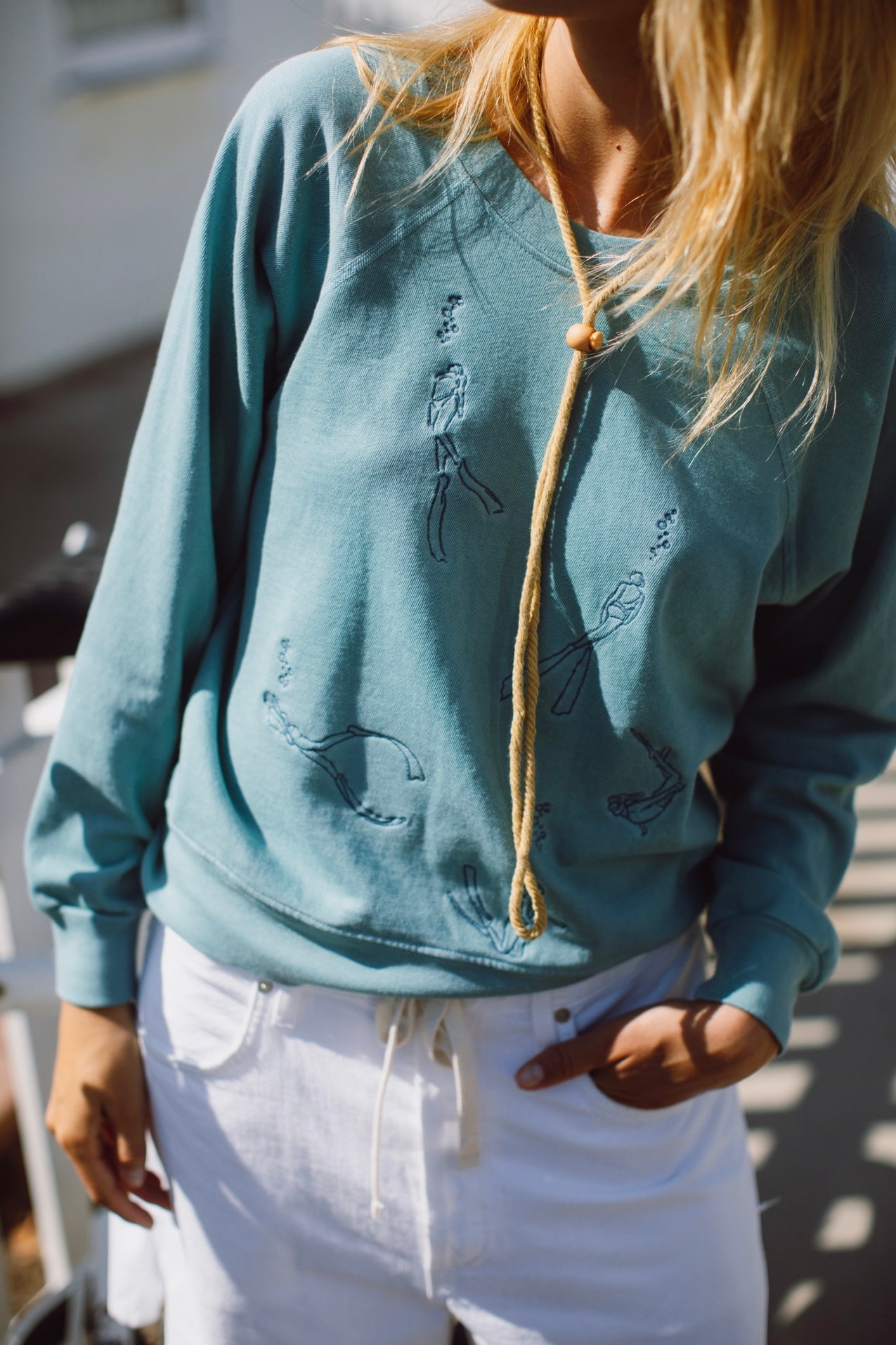 Embroidered Favorite Sweatshirt