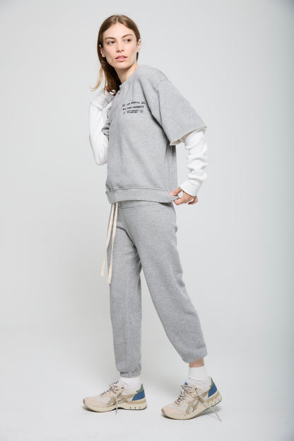 Layered Sweatshirt